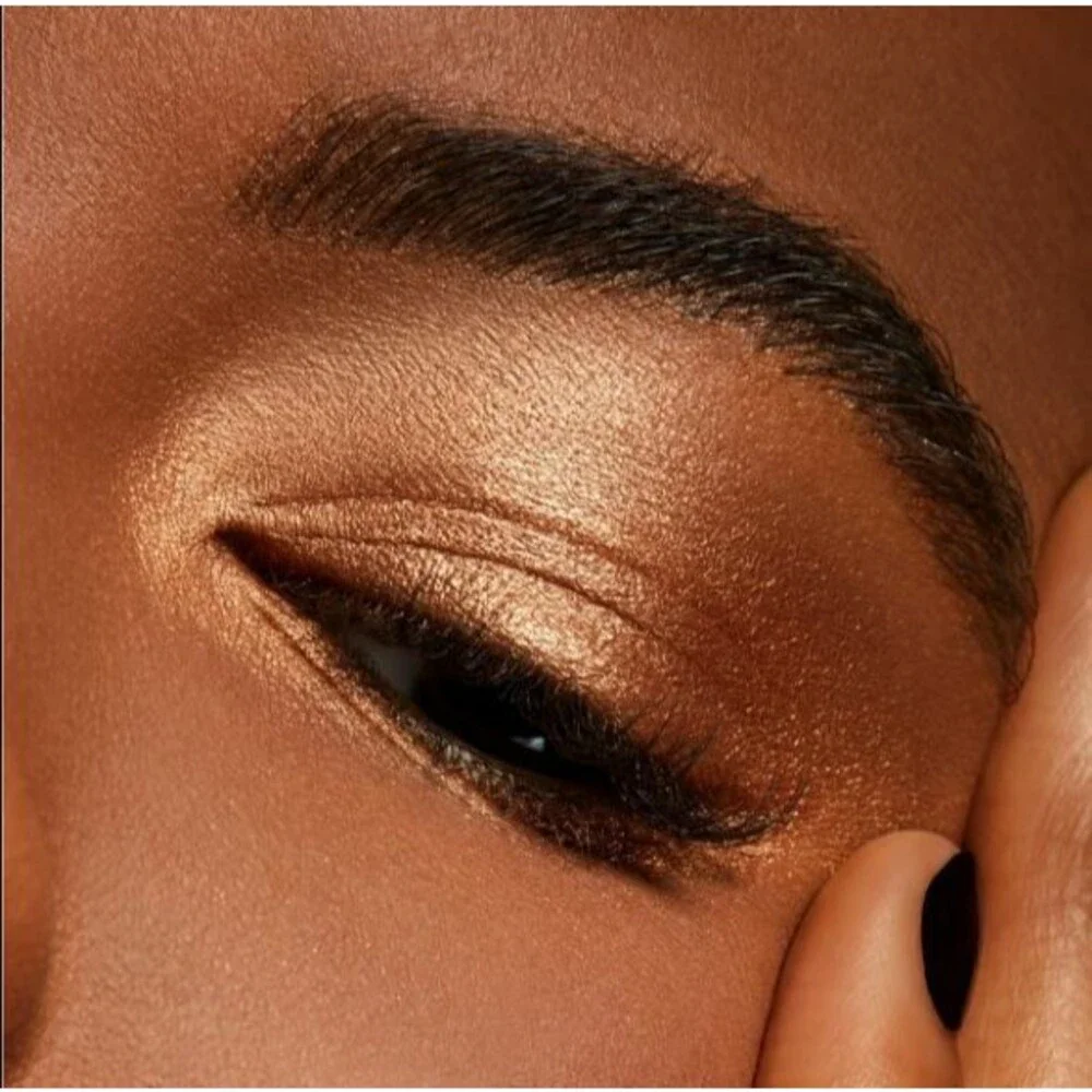 MAC  AMBER LIGHTS Eye Shadow ~Peachy Brown Shimmer Frost ~Pro Palette Pan Refill